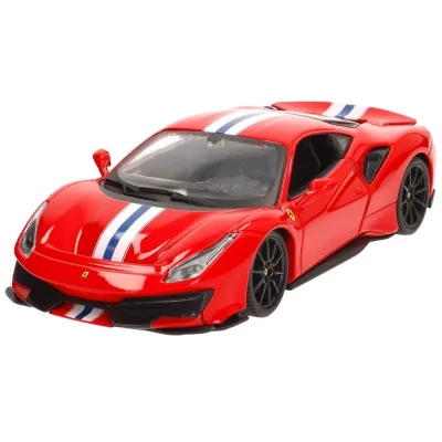 BBURAGO Voiture  Ferrari 488 Pista 1:24 Rouge 