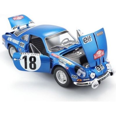 BBURAGO Voiture  Maito Alpine Renault &agrave; l&rsquo;&eacute;chelle 1/18&egrave;me Bleu