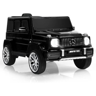 COSTWAY Voiture &eacute;lectrique Mercedes-Benz G63 pour enfants -  - Noir - 2 moteurs - T&eacute;l&eacute;commande