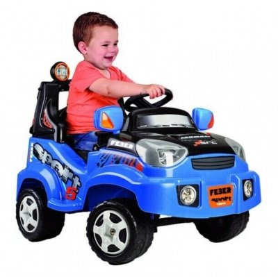  Voiture &eacute;lectrique pour enfants Feber Bleu 