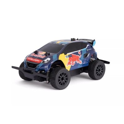 CARRERA Voiture radio command&eacute;e  Red Bull Peugeot WRX 208 Rallycross
