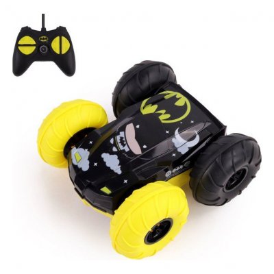 TURBO CHALLENGE Voiture radiocommand&eacute;e Flip Batman vs Robin Reverse 16 cm