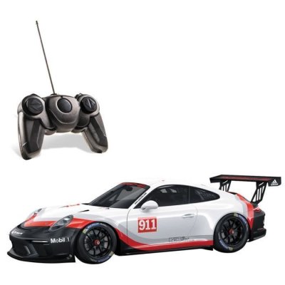 MONDO MOTORS Voiture radiocommand&eacute;e  Porsche 911 GT3 Cup 1:14 Blanc