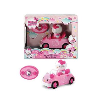 SIMBA DICKIE Voiture t&eacute;l&eacute;command&eacute;e - La d&eacute;capotable d'Hello Kitty