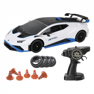SILVERLIT Voiture t&eacute;l&eacute;command&eacute;e  Lamborghini Drift