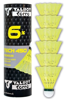 TALBOT TORRO Volant de badminton  Tech 450 Premium Nylon Vitesse lente