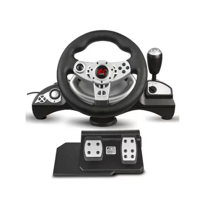 NANO RS Volant de course de jeu NanoRS RS700 avec p&eacute;dale 8en1