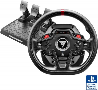 THRUSTMASTER Volant gaming Thustmaster T248R Noir et Rouge + p&eacute;dalier 