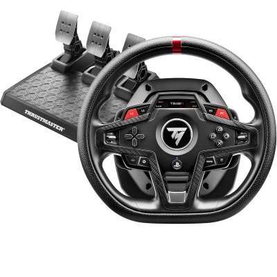 THRUSTMASTER Volant gaming Thustmaster T248R Noir et Rouge + p&eacute;dalier 