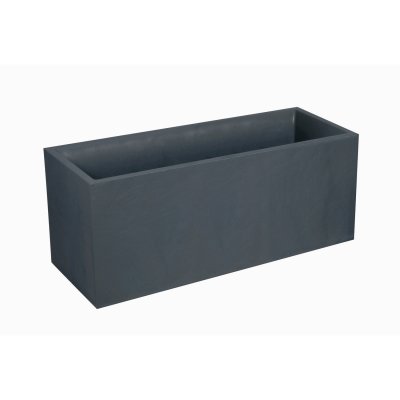 EDA VOLCANIA bac jardiniere 97,6L anthracite 100X40X40