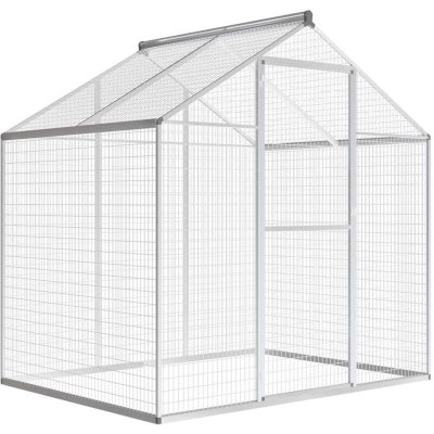 VIDAXL Voli&egrave;re d'ext&eacute;rieur Aluminium 178 x 122 x 194 cm  n/a