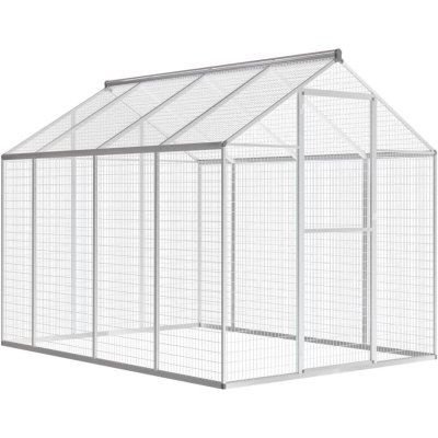 VIDAXL Voli&egrave;re d'ext&eacute;rieur Aluminium 178 x 242 x 192 cm  n/a