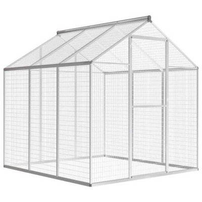 VIDAXL Voli&egrave;re d'ext&eacute;rieur Aluminium 183 x 178 x 194 cm  - N/A