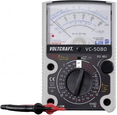 VOLTCRAFT  - Multim&egrave;tre VC-5080 analogique cat iii 500 v