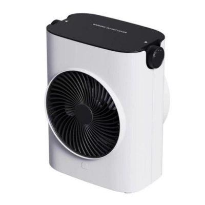 VOLTMAN  - Radiateur soufflant 2000W - Blanc et Noir