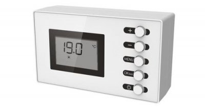 VOLTMAN  - Seche serviettes barres plates - Sec chauffant - 500W - programmable - Blanc