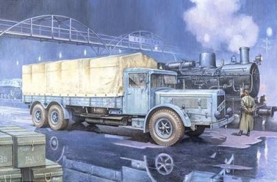 RODEN Vomag 8 Lr Lkw Wwii German Heavy Truck - 1:72e - 