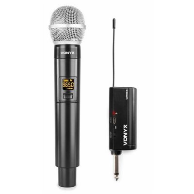 VONYX  WM55 Microphone sans fil UHF Plug-and-Play - Kits de microphones