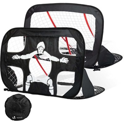 VOUNOT  Cage de foot portable Lot 2 pcs POP UP