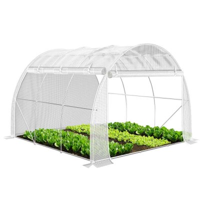 VOUNOT  Serre de jardin Toute Saison 9m2 avec portes laterales