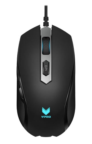 RAPOO VPRO Souris Gamer V210 - Filaire - R&eacute;tro&eacute;clair&eacute; RGB - Optique - 3 000 dpi - 5 Boutons - PC