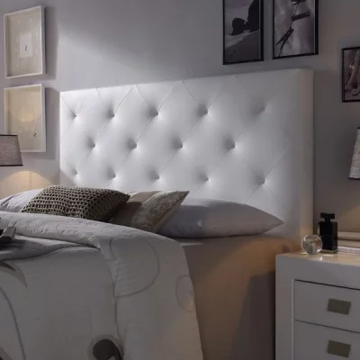 MARCKONFORT VS VENTA-STOCK T&Ecirc;TE DE LIT ROMBO 150x60 BLANC