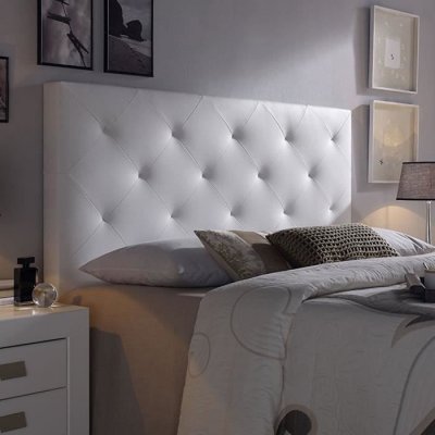 MARCKONFORT VS VENTA-STOCK T&Ecirc;TE DE LIT ROMBO 160x60 BLANC