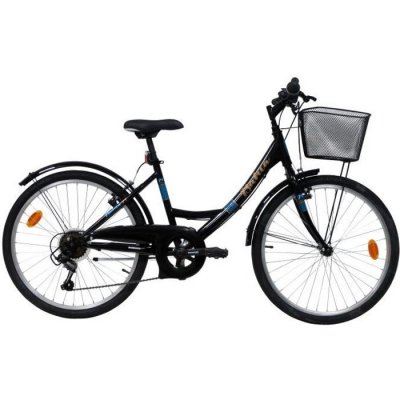 NON RENSEIGNE VTC 24'' Fille Rigide Acier Bahia - 6 vitesses 