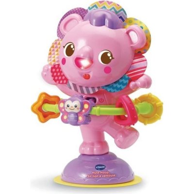 VTECH  - 528055 - hula hoop, p'tit lion a ventouse - rose