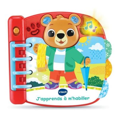 VTECH BABY  - livre j'apprends a m'habiller VT3417765583056
