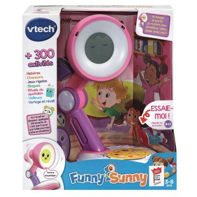 VTECH BABY Vtech - funny sunny, mon compagnon interactif rose VT3417765462559