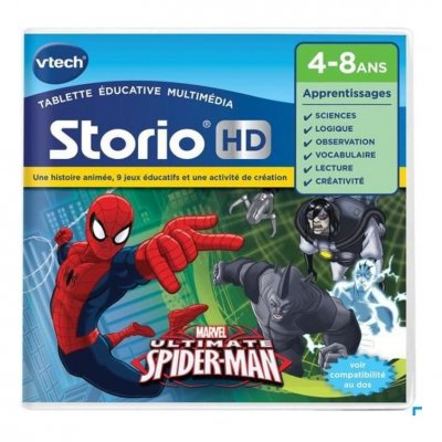 VTECH  Jeu Hd Storio - Spider-Man