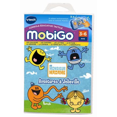 VTECH  Jeu MobiGo Les Monsieur Madame 