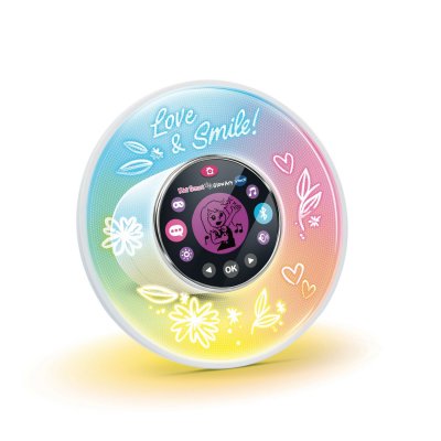 VTECH  - Kidi Smart Glow Art - Enceinte et R&eacute;veil Rose