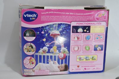 VTECH BABY Vtech Lumi mobile Compte-moutons rose