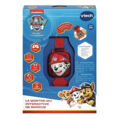 VTECH  - PAT PATROUILLE - La Montre-Jeu Interactive de Marcus