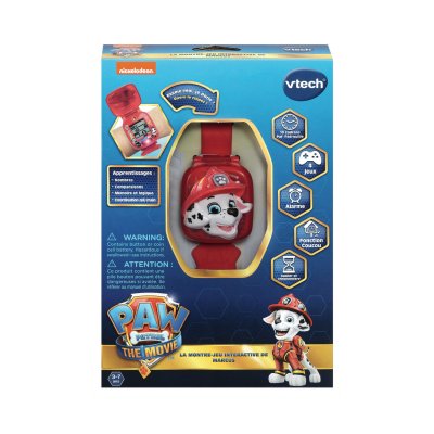 VTECH  - PAT PATROUILLE Le Film - La Montre-Jeu Interactive de Marcus