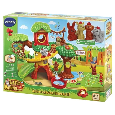 VTECH  - tut tut animo - arbre cabane interactif VT3417765151057