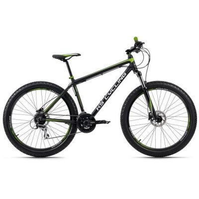 KS CYCLING VTT semi-rigide 27,5'' Plus Xceed noir-vert TC 46 cm 