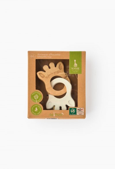 SOPHIE LA GIRAFE VULLI Anneau de dentition silhoutte So'pure 