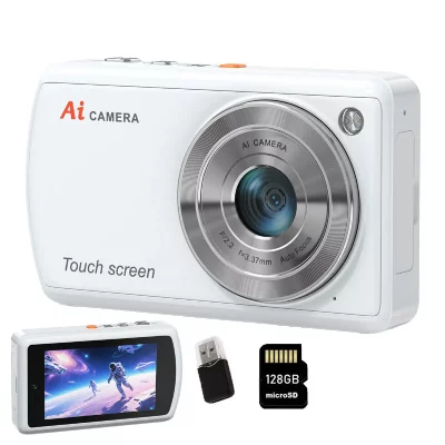 SZSMART VURAHOME Appareil Photo Intelligent Filtres Beaut&eacute; IA &Eacute;cran Tactile 3.6"" 128G DC310W