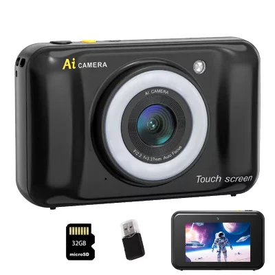 SZSMART VURAHOME Appareil Photo Intelligent Retouche IA WiFi Autofocus Vlogging 32G DC320