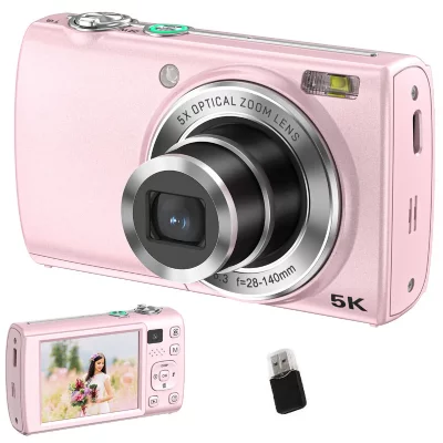 SZSMART VURAHOME Appareil Photo Num&eacute;rique 5K 64MP Zoom Optique 5X Vlogging DC408P
