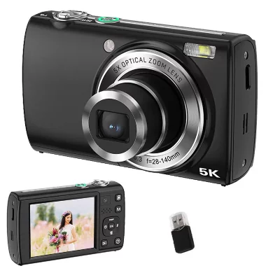 SZSMART VURAHOME Appareil Photo Num&eacute;rique 5K 64MP Zoom Optique 5X Vlogging DC408X