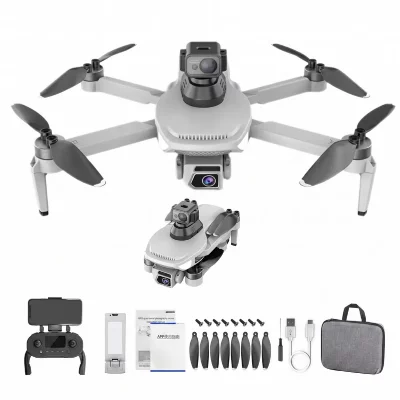  VURAHOME L500Pro Drone Pliable 1080P GPS Moteur Brushless 2 Batteries Sac Blanc