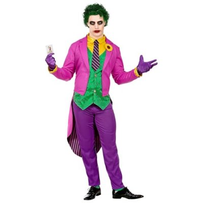 WIDMANN W - Costume Mad Joker da Uomo, 11013608, Multicolore, XL