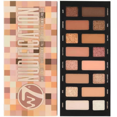 W7  Pressed Pigment Palette Yeux - Nudification