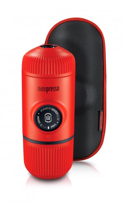 WACACO  - Nanopresso Including Protective Cover taille 15,6 cm, rouge