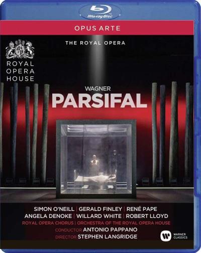 Wagner : Parsifal. O'Neill, Finley, Pape, Pappano, Langridge. [Blu-Ray]