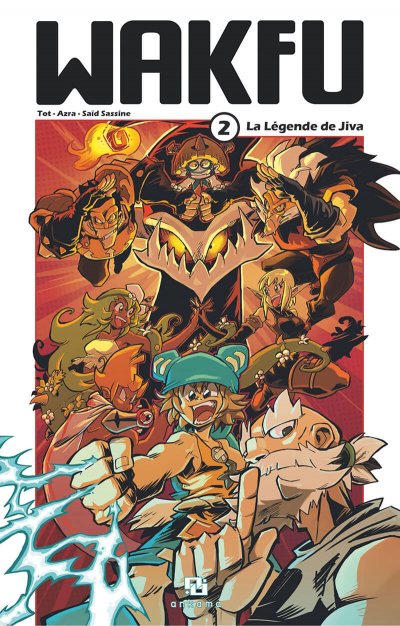 WAKFU MANGA Tome 2 LA LEGENDE DE JIVA (Manga)